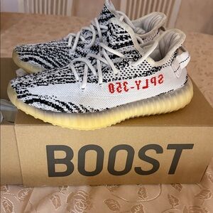 Adidas Yeezy Boost 350 V2 Black White Red